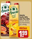 Sanfte Säfte oder Plus Säfte im Angebot bei REWE in Euskirchen Sanfte Säfte oder Plus Säfte Angebote von Amecke bei REWE Euskirchen für 1,99 €