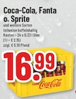 Aktuelle Coca Cola Angebote bei Trinkgut in Bergheim Aktuelles Coca-Cola, Fanta o. Sprite Angebot bei Trinkgut in Bergheim ab 16,99 €