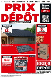 Couches Angebote im Prospekt "PRIX DÉPÔT FOIRE AUX MATÉRIAUX" von Brico Dépôt Couches Angebote im Prospekt "PRIX DÉPÔT FOIRE AUX MATÉRIAUX" von Brico Dépôt auf Seite 1