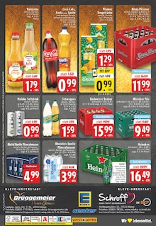Coca Cola im E center Prospekt "Aktuelle Angebote" mit 24 Seiten (Kleve)