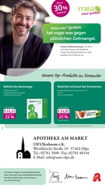 mea - meine apotheke Apotheken Prospekt der aktuellen Woche mit 4 Seiten, gültig von 01.11.2025 bis 30.11.2025, in Olpe und Umgebung Aktueller mea - meine apotheke Apotheken Prospekt in Olpe und Umgebung, "Unsere November-Angebote" mit 4 Seiten, 01.11.2025 - 30.11.2025