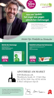 Aktueller mea - meine apotheke Prospekt "Unsere November-Angebote" Seite 1 von 4 Seiten