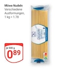 GLOBUS Leipzig - Möwe Nudeln Angebot im Prospekt Möwe Nudeln bei GLOBUS im Leipzig Prospekt für 0,89 €