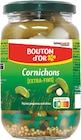 Cornichons Extra-Fins - BOUTON D'OR en promo chez Intermarché Super Cornichons Extra-Fins - BOUTON D'OR dans le catalogue Intermarché Super