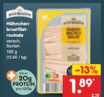 Hähnchen-brustfilet-roulade für 1,89 € bei Netto Marken-Discount im Angebot Hähnchen-brustfilet-roulade im aktuellen Netto Marken-Discount Prospekt