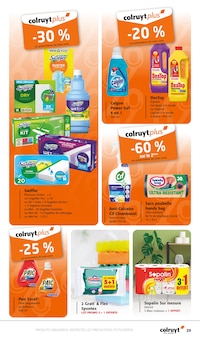 Promo Ariel dans le catalogue Colruyt du moment à la page 29