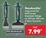 Handwerkzeug im Kaufland Prospekt Handmeißel im aktuellen Kaufland Prospekt für 7,99 €