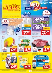 Aktueller Netto Marken-Discount Discounter Prospekt in Kaufbeuren und Umgebung, "Aktuelle Angebote" mit 57 Seiten, 13.01.2025 - 18.01.2025