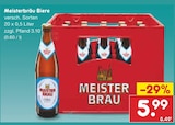 Biere im Angebot bei Netto Marken-Discount in Lutherstadt Wittenberg Biere Angebote von Meisterbräu bei Netto Marken-Discount Lutherstadt Wittenberg für 5,99 €