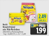 Aktuelle Erdbeeren Angebote bei diska in Erlangen Aktuelles Nesquik Original Angebot bei diska in Erlangen ab 1,99 €