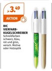 Vierfarb-Kugelschreiber im Müller Prospekt Vierfarb-Kugelschreiber von BIC im aktuellen Müller Prospekt für 3,49 €