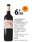 Promo AOP BORDEAUX SUPÉRIEUR à 6,90 € dans le catalogue Intermarché à Gesté