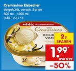 Eisbecher im Angebot bei Netto Marken-Discount in Kerpen Eisbecher Angebote von Cremissimo bei Netto Marken-Discount Kerpen für 1,99 €