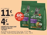 E.Leclerc Rosny-sous-Bois - Promo Croquettes pour chat stérilisé adulte Promo Croquettes pour chat stérilisé adulte à 4,46 € dans le catalogue E.Leclerc à Rosny-sous-Bois