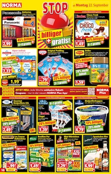 Kinder Schokolade Angebot im aktuellen Norma Prospekt auf Seite 11
