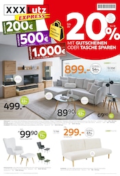 Couchtisch im Express Prospekt in Gummersbach Aktueller Express Prospekt mit Couchtisch, "XXXL-Taschen-Aktion", Seite 1