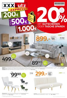 Sitzmöbel im Express Prospekt "XXXL-Taschen-Aktion" mit 8 Seiten (Siegen (Universitätsstadt))