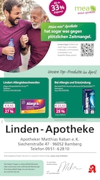 mea - meine apotheke Prospekt für Bamberg mit 4 Seiten mea - meine apotheke Prospekt für Bamberg: "Unsere April-Angebote", 4 Seiten, 01.04.2026 - 30.04.2026