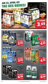 Aktueller Marktkauf Prospekt mit Bier, "GANZ GROSS in kleinsten Preisen!", Seite 22