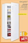 Gefrierschrank GS 230-H-40E von Exquisit für 249,99 € bei Marktkauf im Angebot Gefrierschrank GS 230-H-40E von Exquisit im aktuellen Marktkauf Prospekt