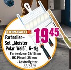 Farbroller-Set âMeister Polar WeiĂâ im Hornbach Prospekt Farbroller-Set âMeister Polar WeiĂâ von Hornbach im aktuellen Hornbach Prospekt fĂŒr 19,45 âŹ