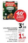 Promo Légumes cuisinés à 1,28 € dans le catalogue Super U à Janzé