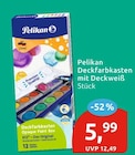 Deckfarbkasten mit Deckweiß von Pelikan für 5,99 € bei budni im Angebot Deckfarbkasten mit Deckweiß von Pelikan im aktuellen budni Prospekt