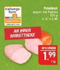 Aktuelle Paprika Angebote bei Marktkauf in Nürnberg Aktuelles Putenbrust gegart, mit Paprika Angebot bei Marktkauf in Nürnberg ab 1,99 €