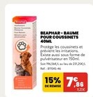 Baume pour coussinets 40ml - Beaphar à 7,86 € dans le catalogue Animalis