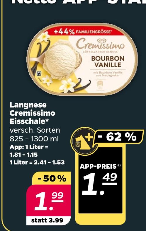 Cremissimo Eisschale