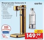 Wassersprudler Carbonator 3 von aarke im aktuellen Netto Marken-Discount Prospekt für 149,99 €