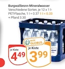 Mineralwasser Angebote von Burgwallbronn bei GLOBUS Krefeld für 3,99 €