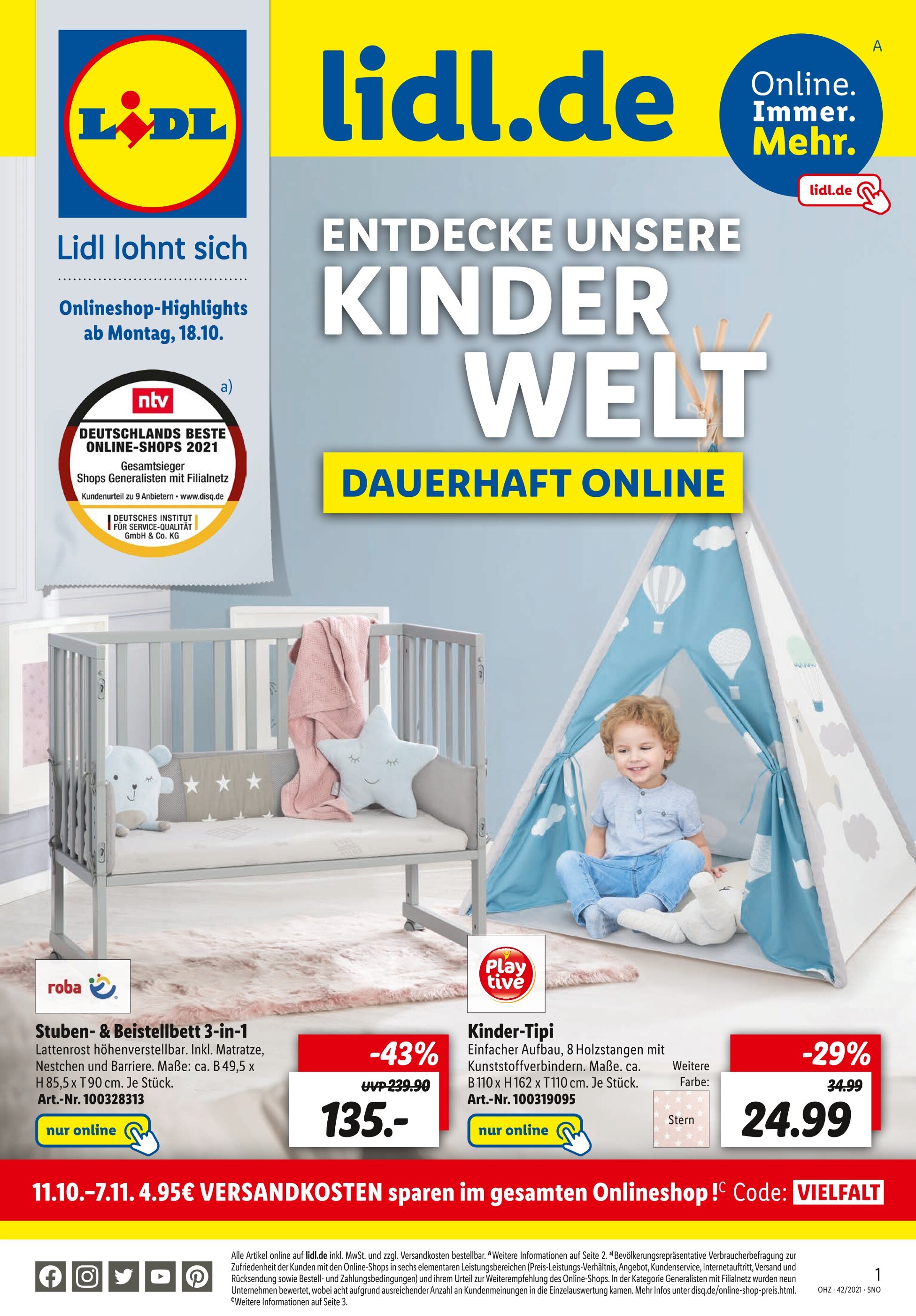 Lidl Prospekt für Frankenberg mit 12 Seiten Lidl Prospekt für Frankenberg: "ENTDECKE UNSERE KINDERWELT", 12 Seiten, 18.10.2021 - 23.10.2021