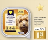 Herzstücke feine Pastete mit Huhn & Truthahn Angebote von EDEKA bei Marktkauf Hanau für 0,39 €