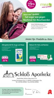 Aktueller mea - meine apotheke Prospekt (Lichtenstein (Sachsen), 4 Seiten zum blättern mea - meine apotheke Prospekt Unsere März-Angebote mit 4 Seiten