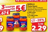 Pasta-Sauce Basilico Angebote von Barilla bei Kaufland Saarbrücken für 2,29 €