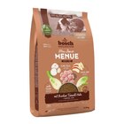 Bosch Dog HPC MENUE Mini Junior mit Tierwohl-Huhn 2,4 kg bei Zookauf im Grafschaft Prospekt für 11,99 €