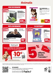 Prix et réduction Coussin Chien dans le prospectus Animalis en cours Offre Coussin Chien dans le catalogue Animalis du moment à la page 8