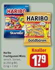 Fruchtgummi Minis Starmix im Angebot bei REWE in Kiel Fruchtgummi Minis Starmix Angebote von Haribo bei REWE Kiel für 1,79 €