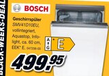 Aktuelles Geschirrspüler SMV41D10EU Angebot bei Möbel AS in Karlsruhe ab 499,95 €