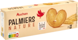 BISCUITS PALMIERS AUCHAN - AUCHAN - Auchan Supermarché à Bourges BISCUITS PALMIERS AUCHAN - AUCHAN en promo chez Auchan Supermarché Bourges à 1,46 €