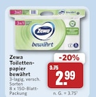 Toilettenpapier bewährt im Angebot bei combi in Oldenburg Toilettenpapier bewährt Angebote von Zewa bei combi Oldenburg für 2,99 €