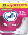 Papier toilette Moltonel - LOTUS en promo à 9,45 € chez Supermarchés Match Papier toilette Moltonel - LOTUS dans le catalogue Supermarchés Match