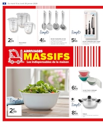 Offre Table Cuisine dans le catalogue Carrefour du moment à la page 5