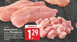 Aktuelles Frische Putenschnitzel oder frisches Putengulasch Angebot bei EDEKA in Moers ab 1,29 €