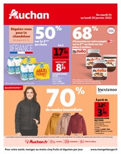 Promo Sapin Nordmann dans le catalogue Auchan Hypermarché du moment à la page 1