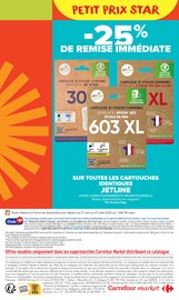 Promos Imprimante dans le catalogue "100% PETITS PRIX" de Carrefour Market Imprimante en promo dans le catalogue Carrefour Market à la page 18