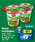 Bioland Fruchtjoghurt Erdbeere Angebote von Milbona bei Lidl Hofheim für 0,49 €