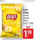 Chips Angebote von Lay's bei E center Neustadt für 1,19 €