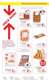 Promos Viande dans le catalogue "-60% DE REMISE IMMÉDIATE SUR LE 2ÈME PACK" de Hyper U Viande en promo dans le catalogue Hyper U à la page 3